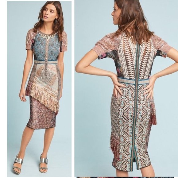 Byron Lars Dresses & Skirts - Byron Lars Beachcomber Column Dress, NWT, Size 4